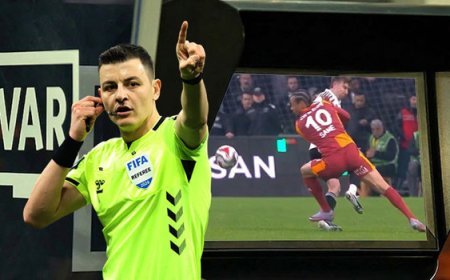 Beşiktaş - Galatasaray derbisinin VAR kaydı açıklandı: İşte Leroy Sane'nin kırmızı kartı...