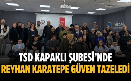 TSD Kapaklı Şubesi’nde Reyhan Karatepe güven tazeledi