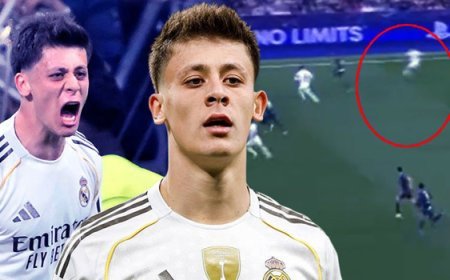 Arda Güler'in pası Real Madrid-Manchester City maçına damga vurdu! Penaltı yaptırdı