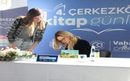 ÇERKEZKÖY BELEDİYESİ 4. KİTAP GÜNLERİ BAŞLADI