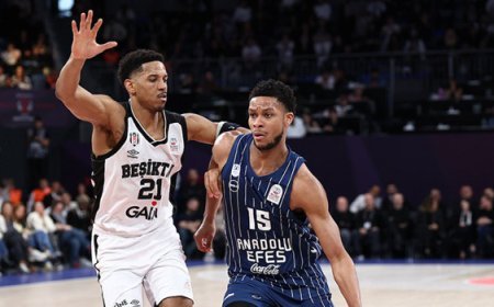 Basketbol Süper Ligi'nde derbi heyecanı! Anadolu Efes Beşiktaş GAİN'i konuk ediyor