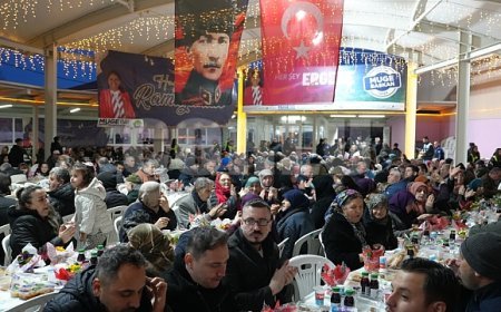 GÖNÜL SOFRASI BİNLERCE VATANDAŞIN KATILIMI İLE VAKIFLAR’DA KURULDU!
