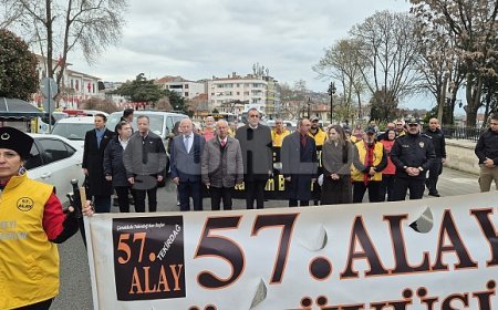 Tekirdağ'dan Çanakkale'ye yürüyorlar