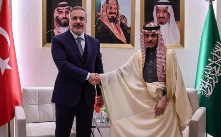 Bakan Fidan, Suudi Arabistanlı mevkidaşı ile görüştü