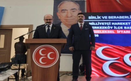 MHP ÇERKEZKÖY TEŞKİLATI’NIN İFTAR PROGRAMINA YOĞUN KATILIM
