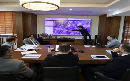 KIZILPINAR MAHALLE MUHTARLARIYLA İSTİŞARE TOPLANTISI GERÇEKLEŞTİRİLDİ