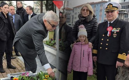Şehit evi ziyaretinde şaşkına çeviren karşılaşma! Kapıyı açan isim tüm protokolü şaşırttı