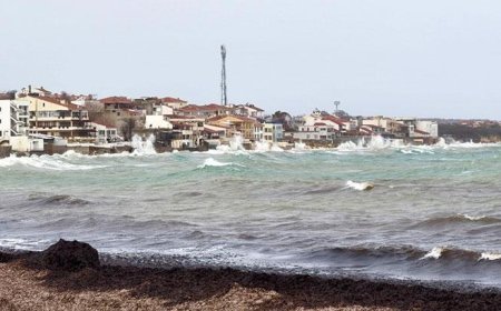 Kuzey Ege Denizi için 'fırtına' uyarısı