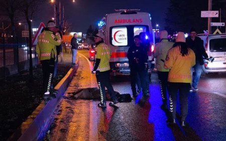 Bursa'da otomobilin çarptığı yaya hayatını kaybetti