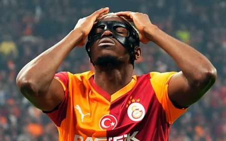 Galatasaray'dan Osimhen açıklaması! Ameliyata alındı