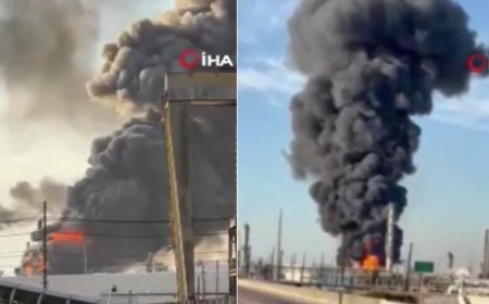 ABD'nin Teksas eyaletindeki petrol rafinerisinde şiddetli patlama