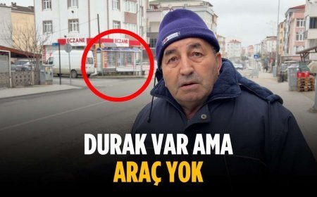 “Durak var ama araç yok”
