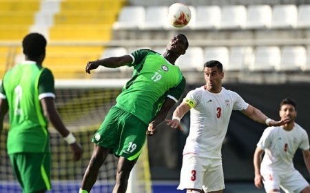 Nijerya, hazırlık maçında İran'ı 2 golle devirdi!