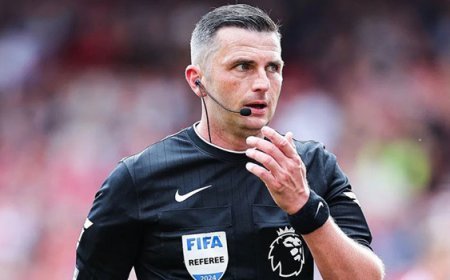 Türkiye - Kosova maçının hakemi Michael Oliver!
