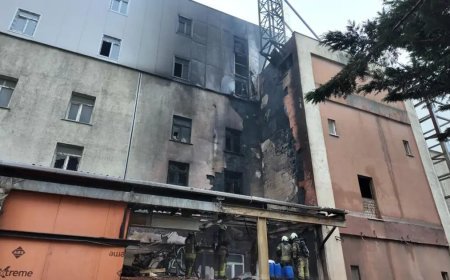 Arnavutköy'de fabrika yangını