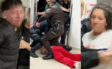 Ortalığı birbirine kattılar; Oğlu sevgiliyi bıçakladı, annesi polisi tokatladı