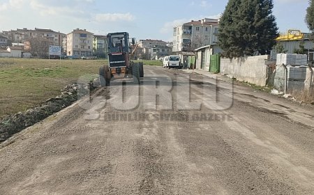 ERGENE’DE YOL BAKIM VE ONARIM ÇALIŞMALARI ARALIKSIZ SÜRÜYOR