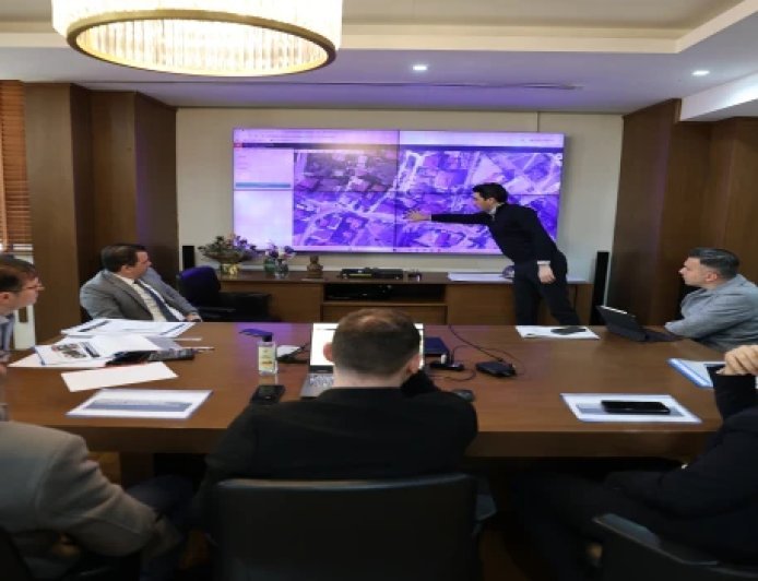 KIZILPINAR MAHALLE MUHTARLARIYLA İSTİŞARE TOPLANTISI GERÇEKLEŞTİRİLDİ