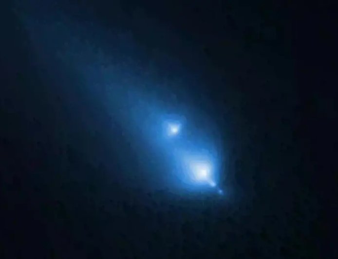 Hubble’dan nadir gözlem. Kuyruklu yıldızın son anları kaydedildi