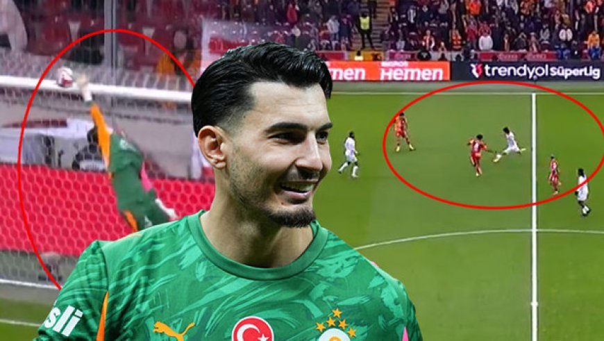 Sezonun golüne Uğurcan Çakır engel oldu: Galatasaray - Alanyaspor maçında kaderi değiştiren an!