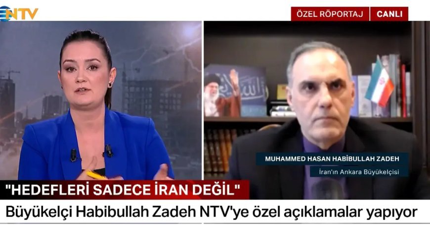İran'ın Ankara Büyükelçisi NTV'ye konuştu. "Diplomasi masasına saldırdılar"