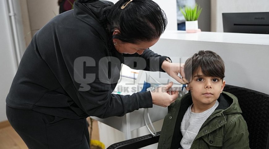 Öğrencilere İşitme Taraması Yapıldı