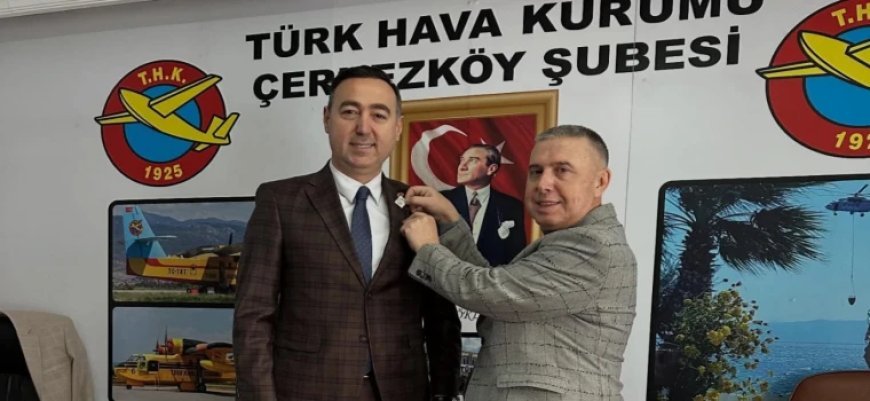 TEKİRDAĞ BAROSU BAŞKANI GÜRCÜN’DEN THK ÇERKEZKÖY ŞUBESİNE ZİYARET