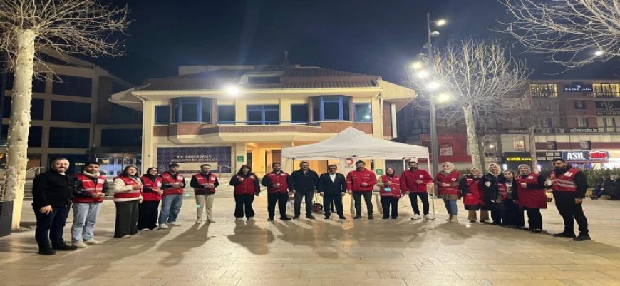 ÇERKEZKÖY’DE KIZILAY’DAN DAYANIŞMA BULUŞMASI