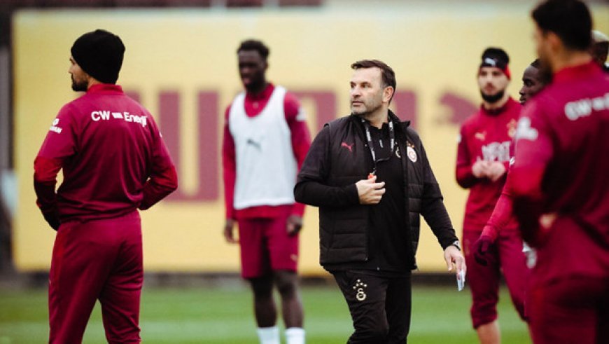 Galatasaray'da Beşiktaş maçı mesaisi başladı!