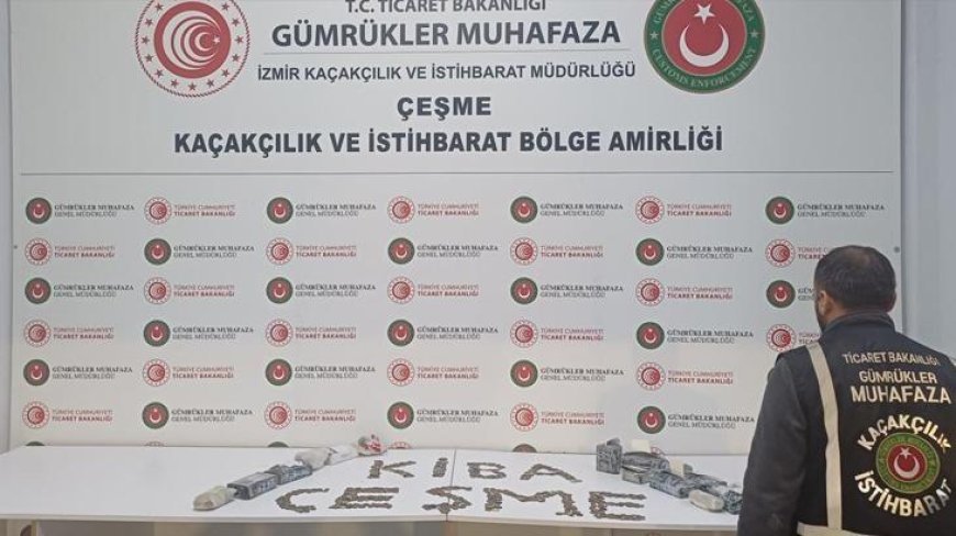 İtalya'ya kaçırılmak istenen 7 bin 550 tarihi eser ele geçirildi