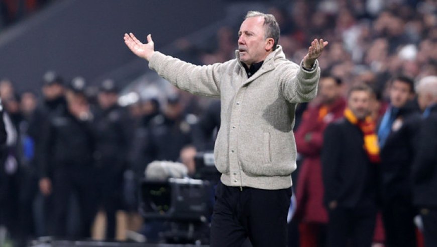 Sergen Yalçın'dan derbi sonrası hakem tepkisi: 'Olacak iş değil!