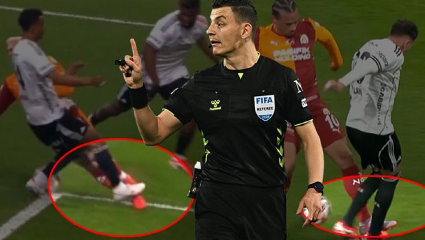 Derbide çok konuşulan pozisyonlar: Beşiktaş'tan kırmızı, Galatasaray'dan penaltı itirazı! 'Daha ne olması gerekiyor?'