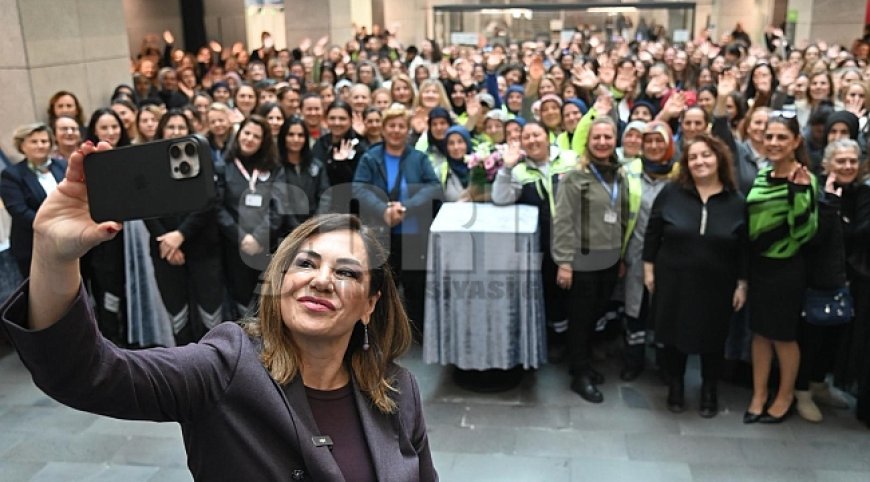 CANDAN BAŞKAN: “KADININ OLDUĞU YERDE EMEK, ADALET VE EŞİTLİK VARDIR”