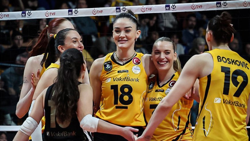 VakıfBank CEV Şampiyonlar Ligi'nde Numia Vero Volley ile karşılaşacak!