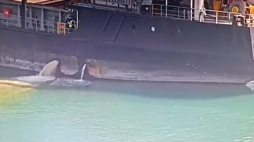 Mersin’de denizi kirleten gemiye 13 milyon 187 bin 913 TL ceza!