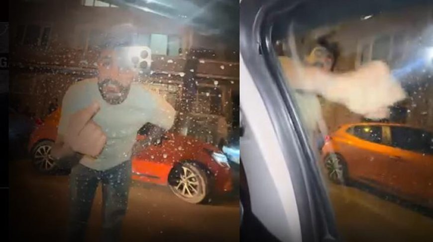 Sürücüye hakaret edip otomobilin camını yumruklamıştı! Trafik magandasına ibretlik ceza