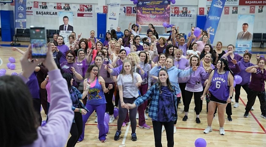 Çorlu’da 8 Mart Coşkusu Zumba ile Taçlandı