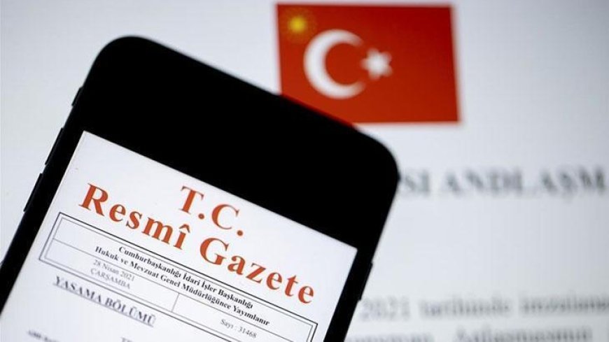 AYM Başkanvekilliğine İrfan Fidan'ın seçilmesine ilişkin karar Resmi Gazete'de