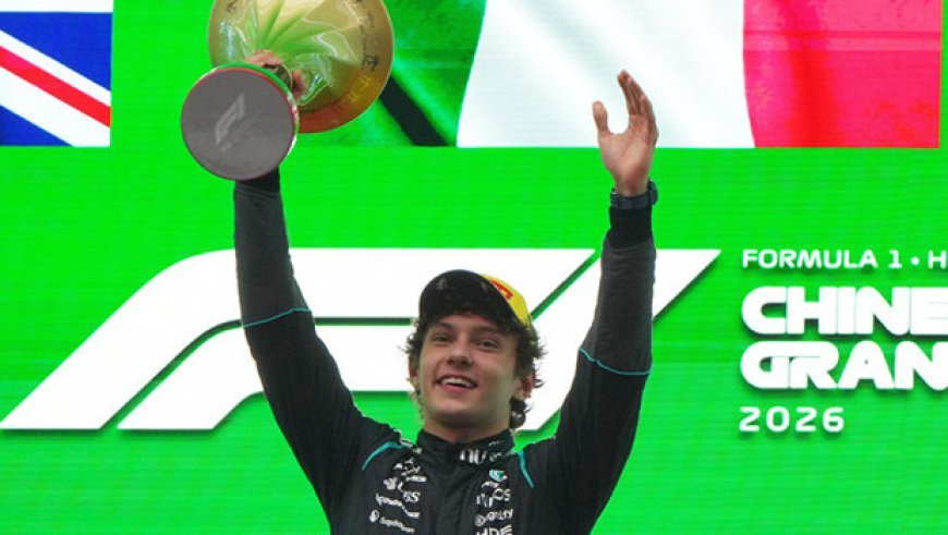 Formula 1 Çin Grand Prix'sinde Kimi Antonelli'den tarihi zafer