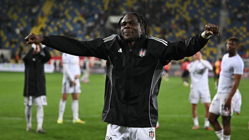 Olaitan, Beşiktaş'ta rekora koşuyor!