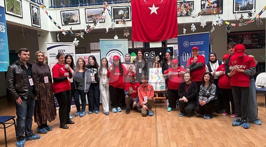 ÜNİVERSİTE ÖĞRENCİLERİNDEN ENGELLİ AİLELERİNE ÜNİDES PROJESİ İLE SOSYAL DESTEK