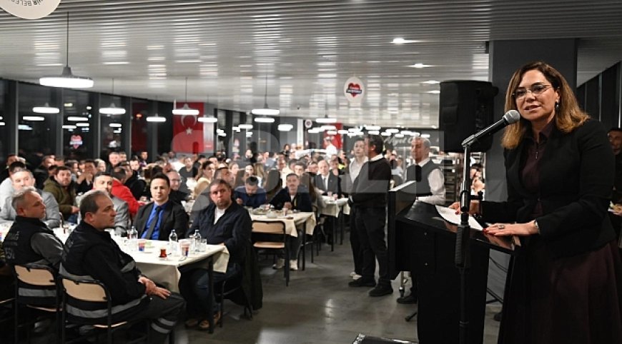 CANDAN BAŞKAN BÜYÜKŞEHİR AİLESİYLE İFTARDA BİR ARAYA GELDİ