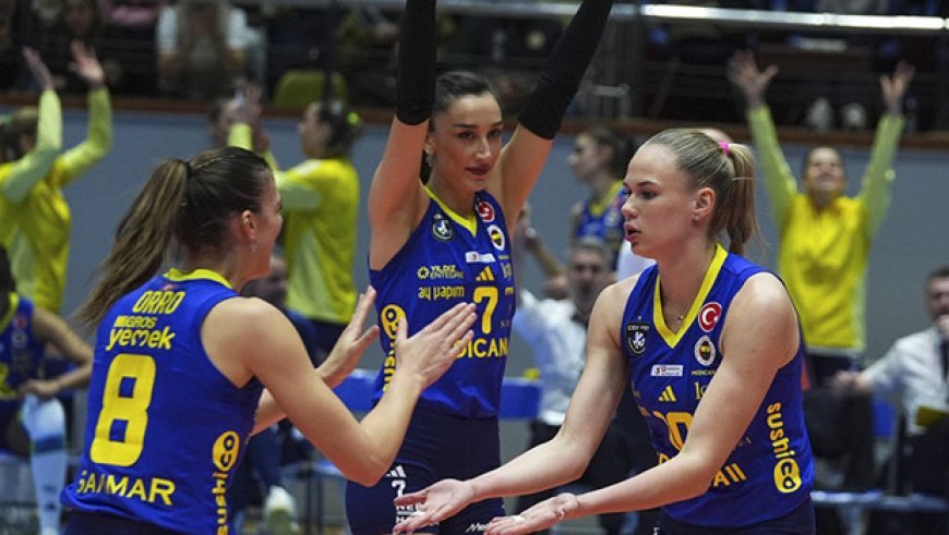 Fenerbahçe Medicana Savino Del Bene Scandicci'yi konuk edecek!