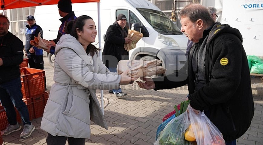 Çorlu Belediyesinden Ramazan Bereketi
