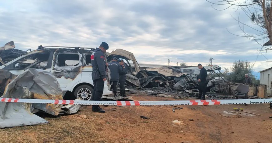 Bayramda Antalya'da yangın faciası: 5'i çocuk, 6 ölü