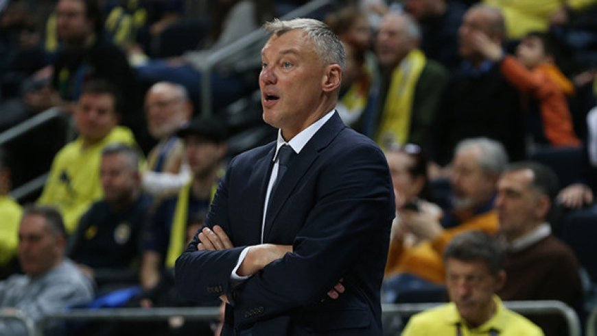 Fenerbahçe Beko başantrenörü Sarunas Jasikevicius: 'İlk sırada olmamız belki birçok şeyi örtüyor!'