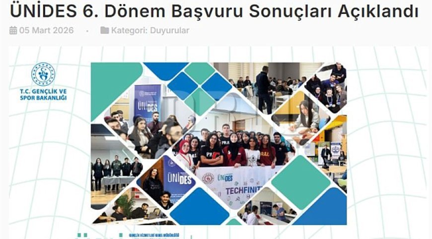 TEKİRDAĞ NKÜ ÖĞRENCİ TOPLULUKLARI, ÜNİDES 6. DÖNEMDE 8