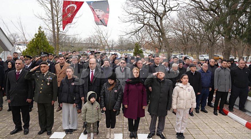 ÇANAKKALE ZAFERİ’NİN 111. YILI ERGENE’DE KUTLANDI