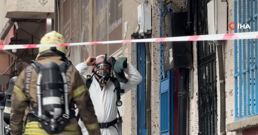 Yangın tüpü dolumu yapılan iş yerinde zehirlenme