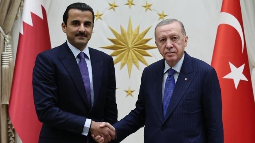 Cumhurbaşkanı Erdoğan, Katar Emiri Al Sani ile görüştü